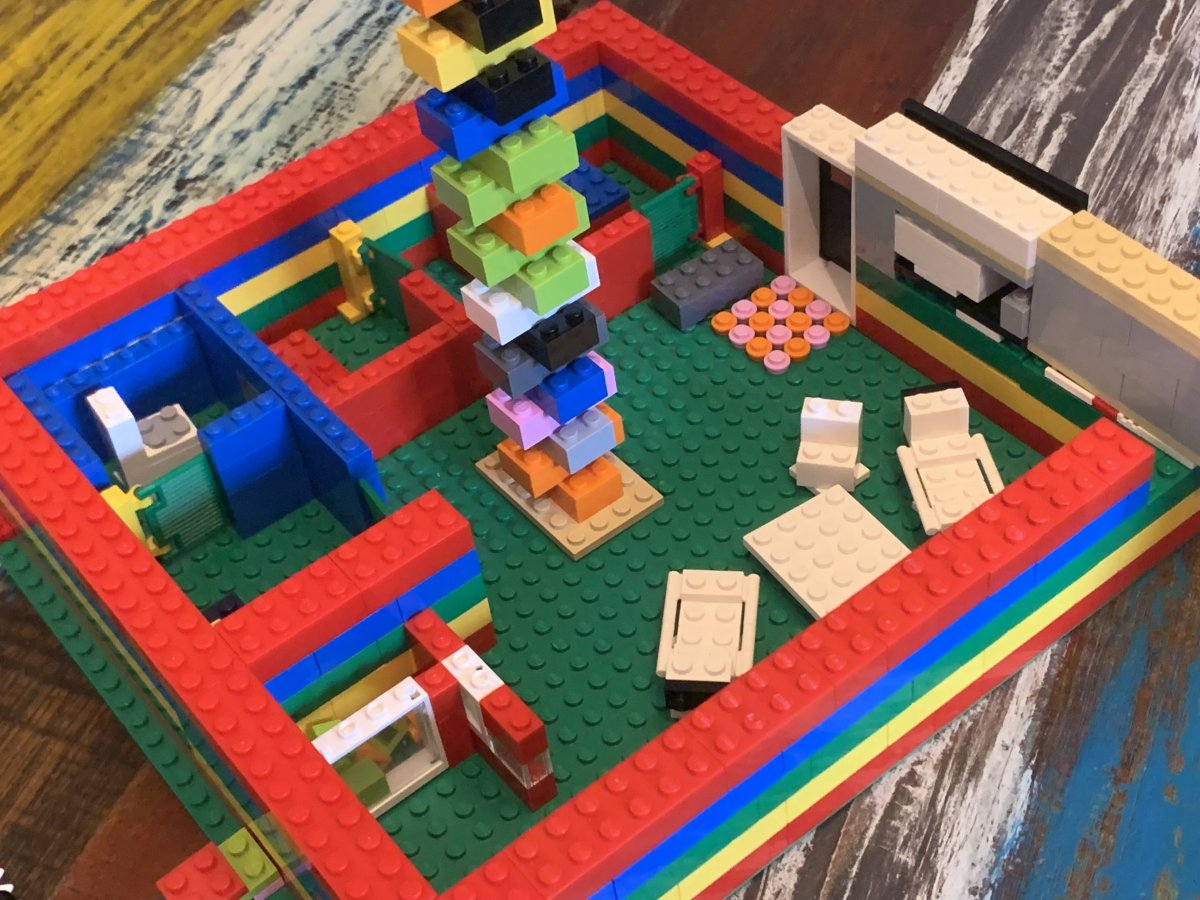 Every child producing a Lego epic will be questioned on exactly how everything functions in their construction and only then do they get a lollipop..