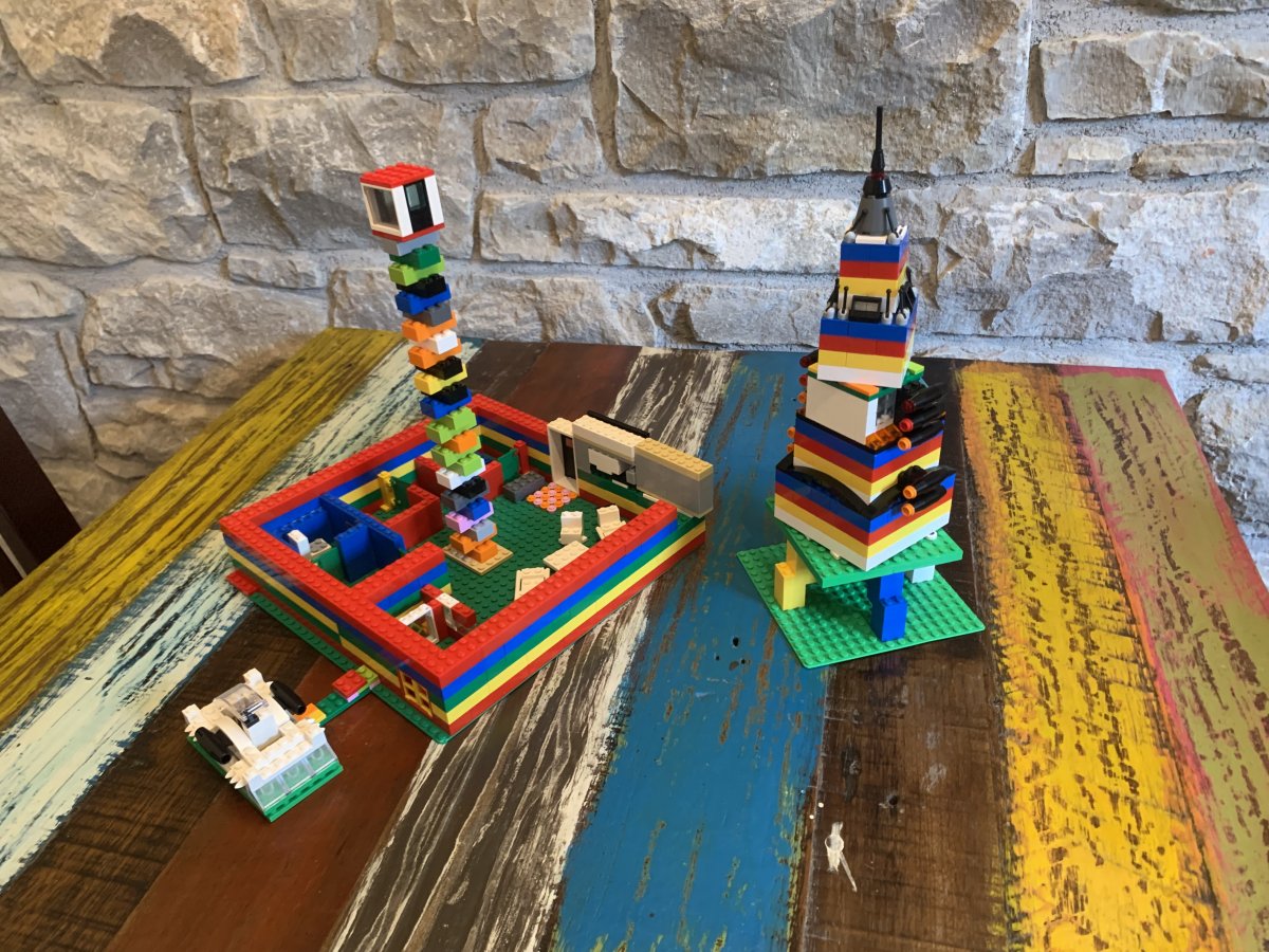 We are always amazed at the lego sculptures our younger guests make.. We are always amazed at the lego sculptures our younger guests make..