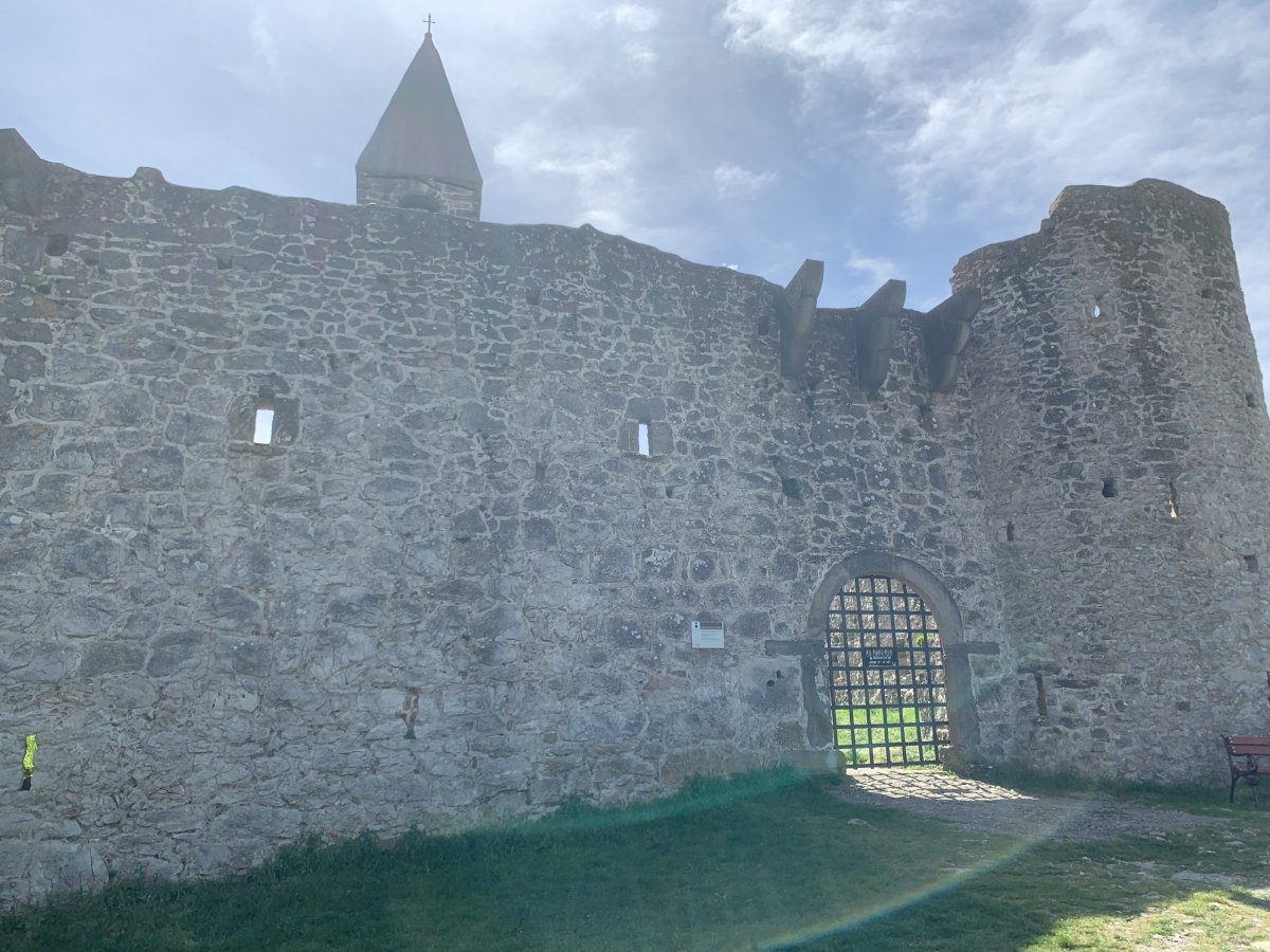 It is quite a shock for guests to see this perfect little castle, but there is an even bigger surprise inside..