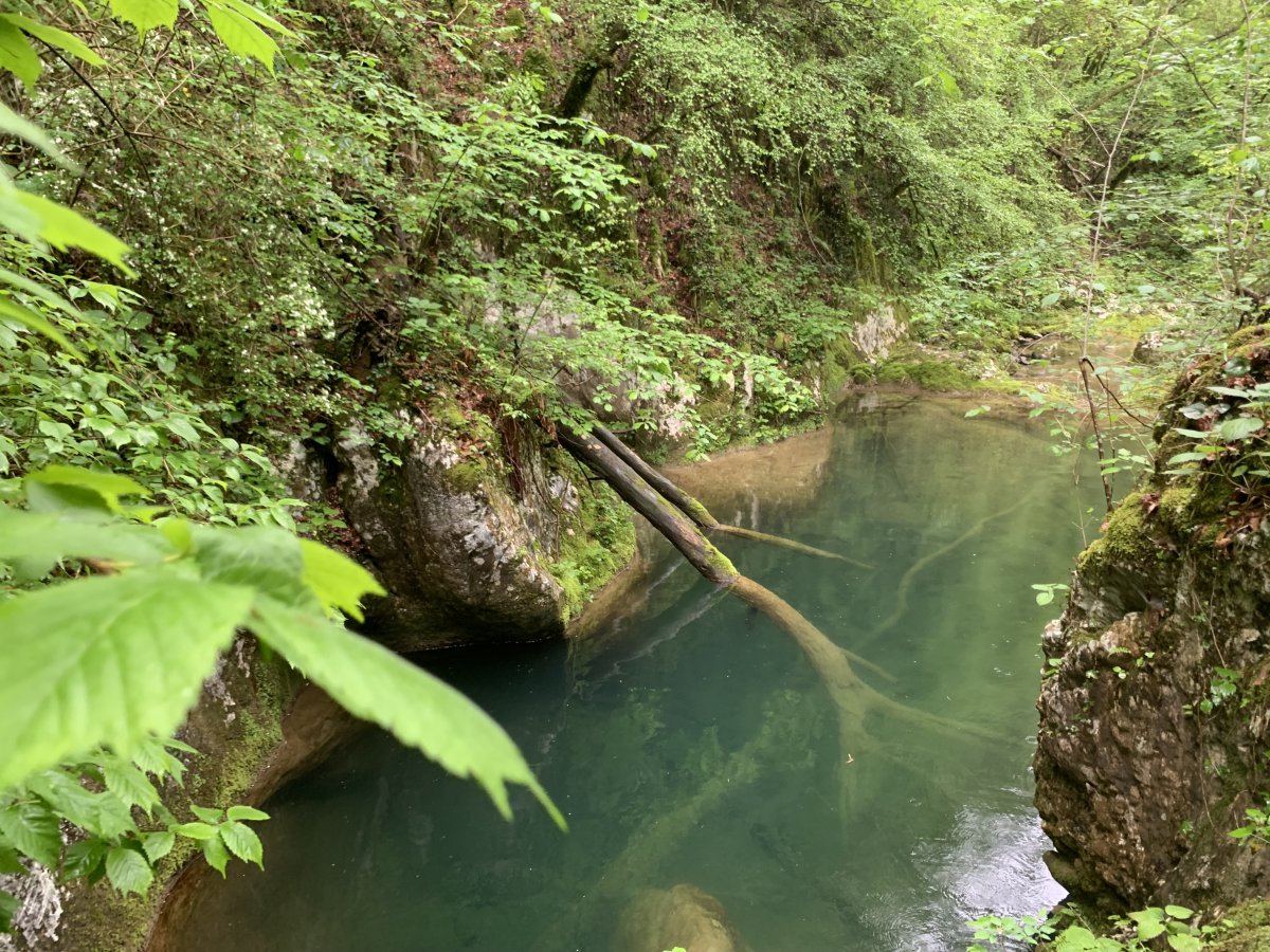 this is where El Diablo hid his stash of gold.. might be easier digging at the end of a rainbow!