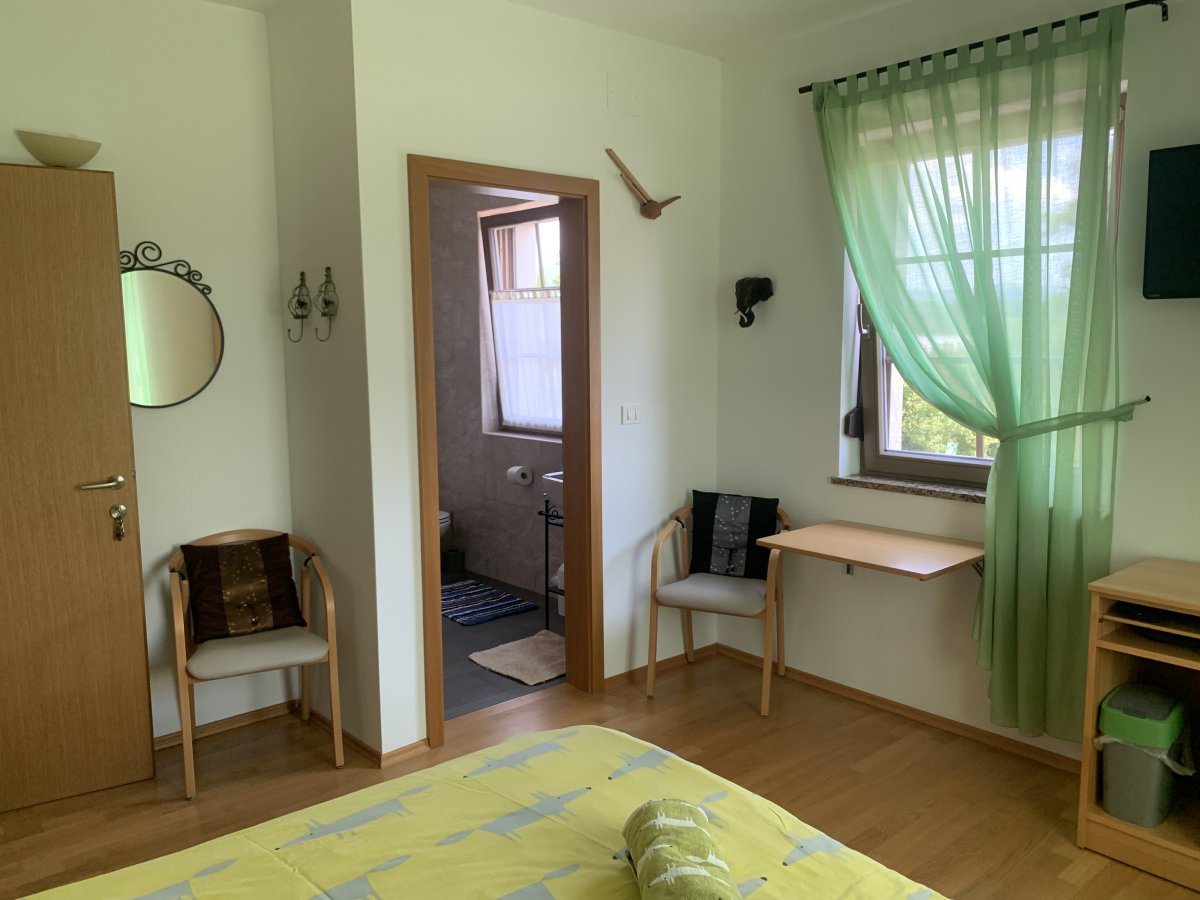 we made all the en suite bathrooms as big as possible with huge glass door walk in showers..