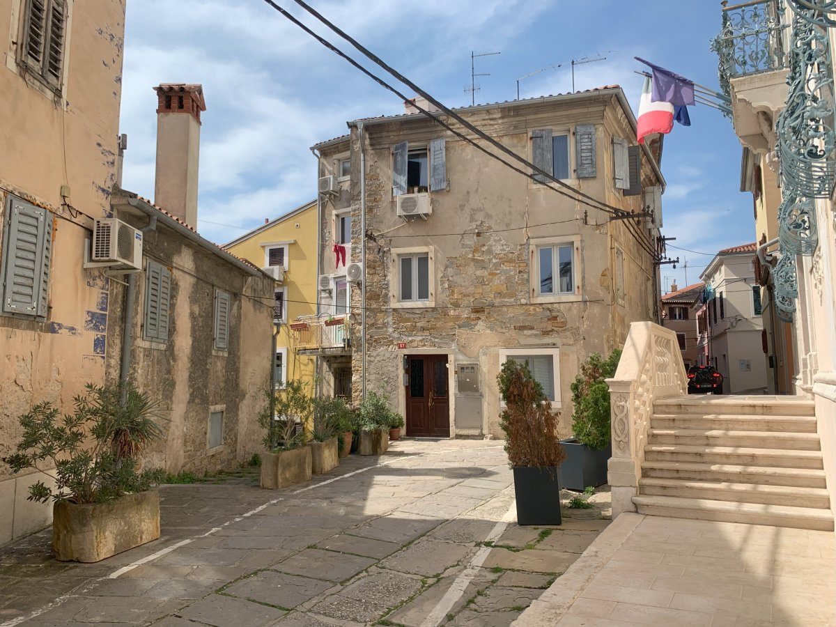 exploring the streets in the Old town..