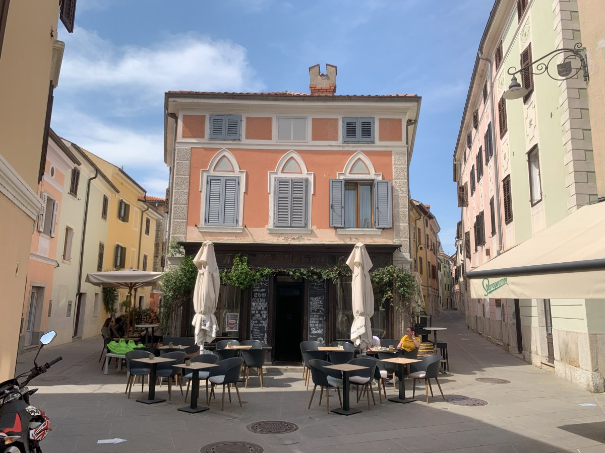 Coffee in the old town..