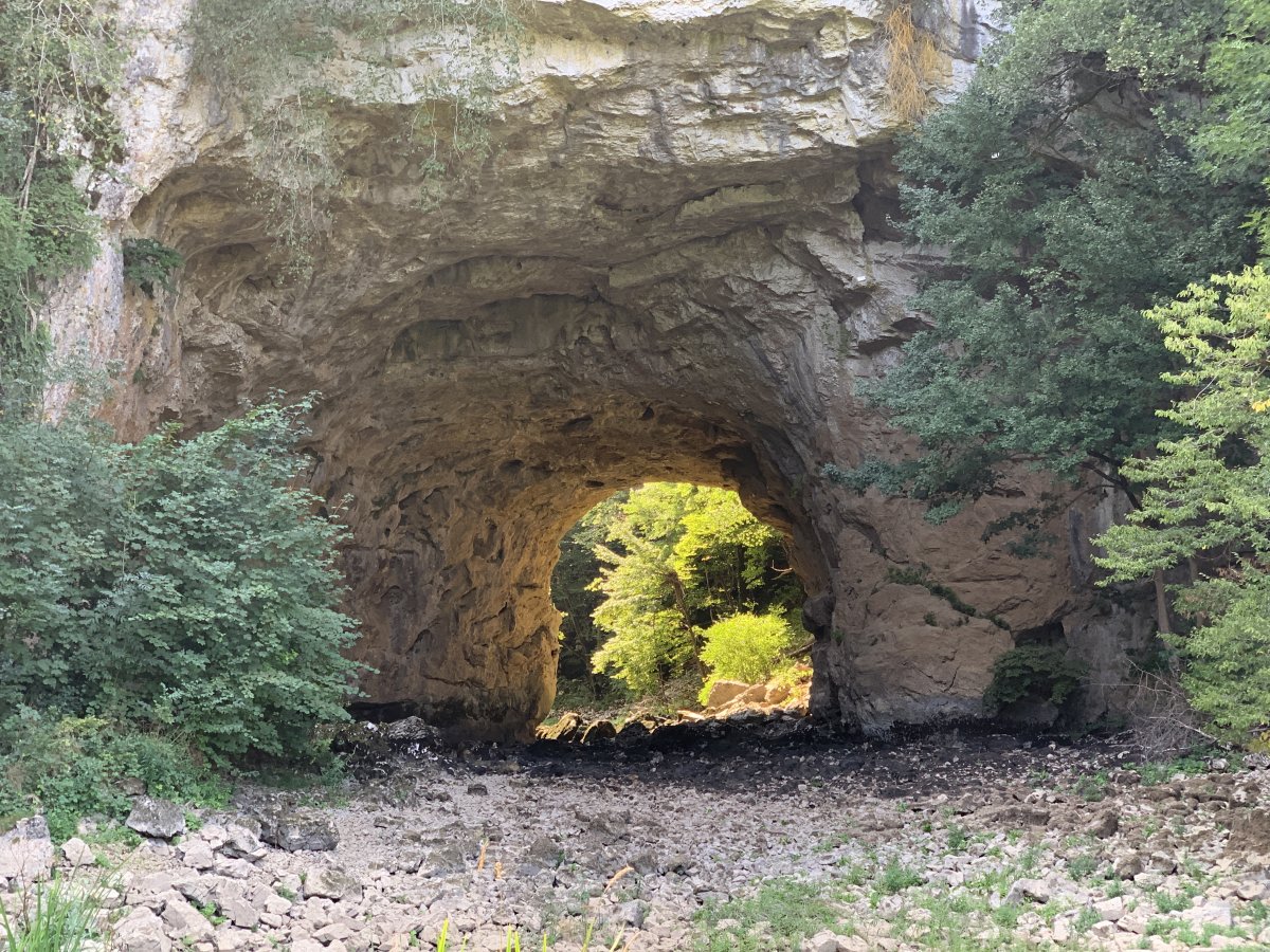 Maybe in summer you will get the chance to walk under the Big Bridge..