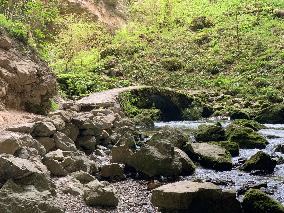 your first view when you pop into the stone valley..