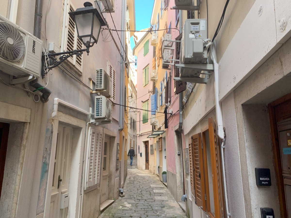 You will not find one door the same in Piran old town..