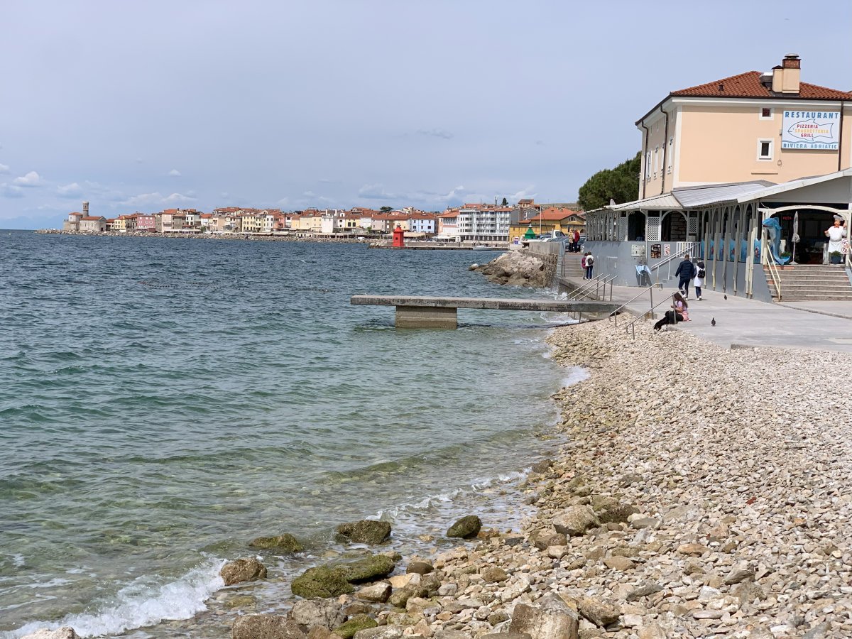the excitement rises as you enter Piran from the main Car Park or if you walked here from Portoroz..