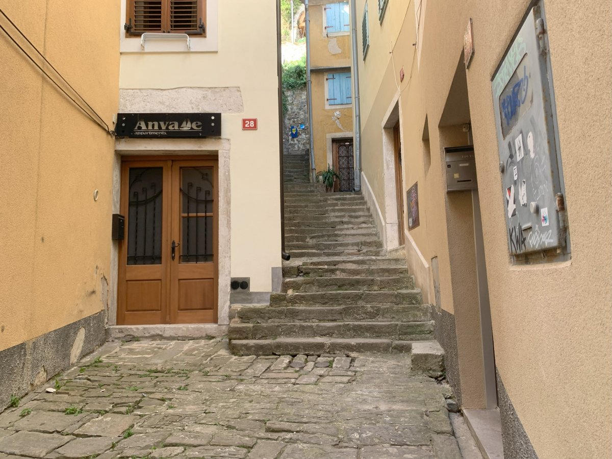 Try to get lost in the back streets of Piran..