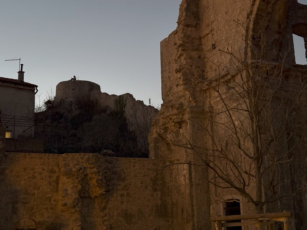 Find your own little spot to enjoy the sunset in Kastav hill top village..