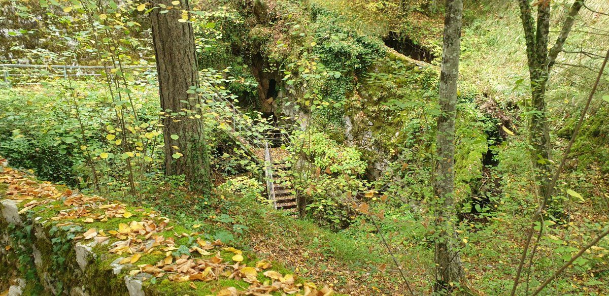 this is Green Slovenia.. just another beautiful entrance to just another fantastic cave..