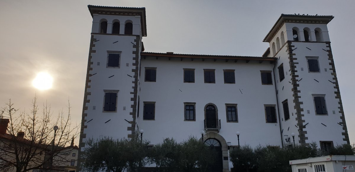 Dobrovo castle.. Dobrovo castle..