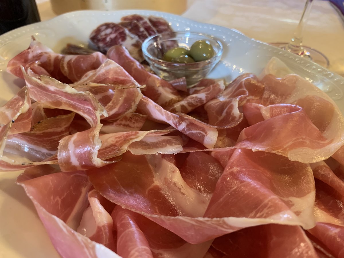 a Karst meat platter starter..