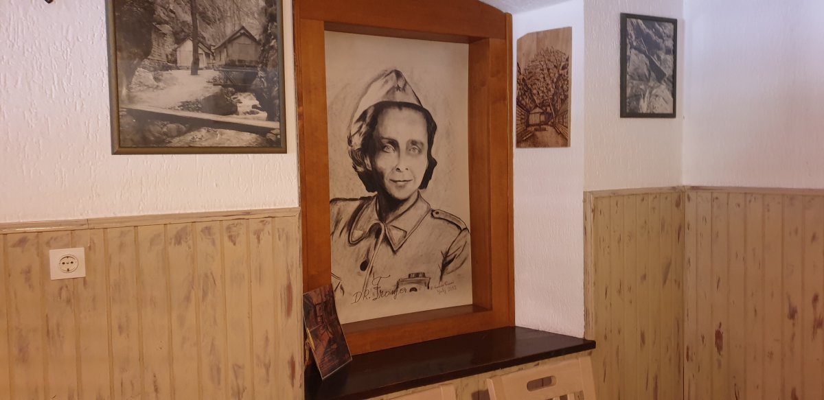 the great lady herself, Dr Franja..