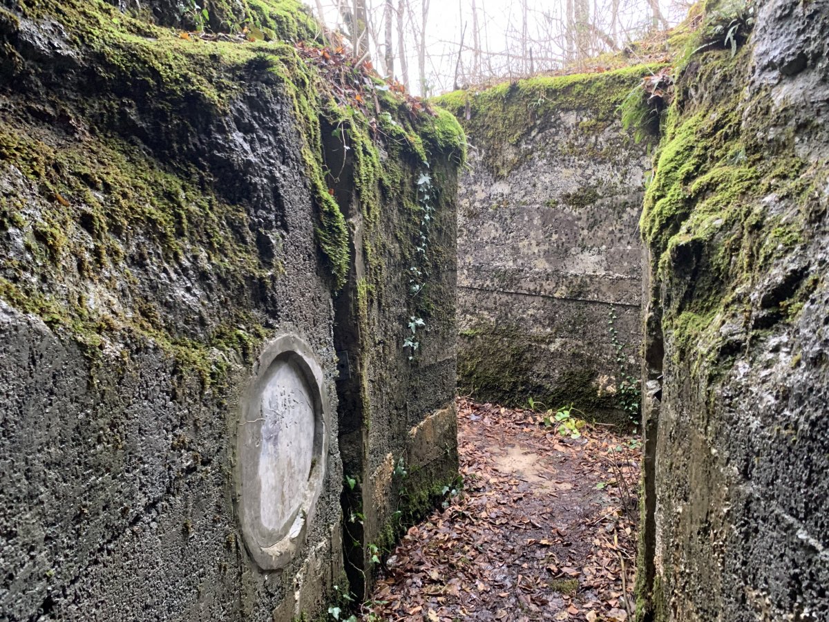 enter the Italian crater bunker if you dare..