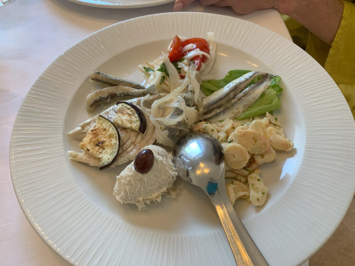 Cold seafood strter at Trost, Rodik.. Cold seafood strter at Trost, Rodik..