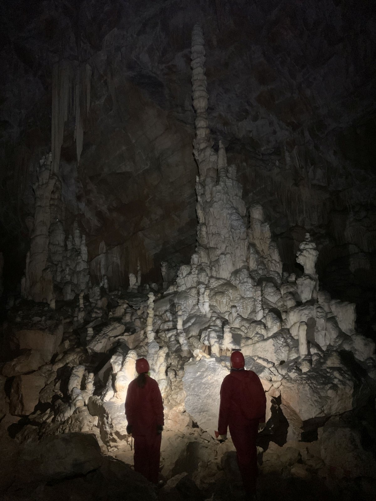Gazing in awe at Crystal Mountain..