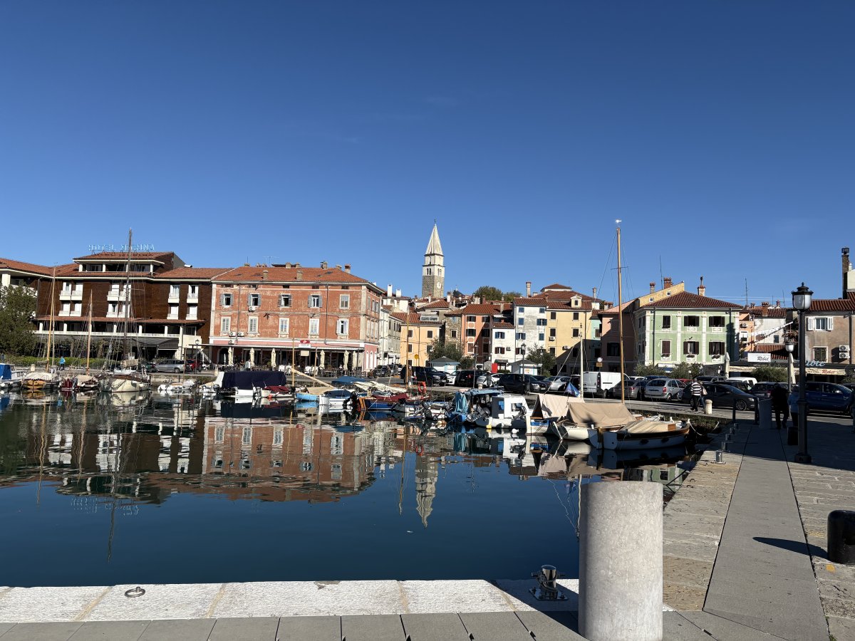 Pop down to our fave seaside town of Izola for a coffee, a meal, a swim, an ice cream or ALL of these..