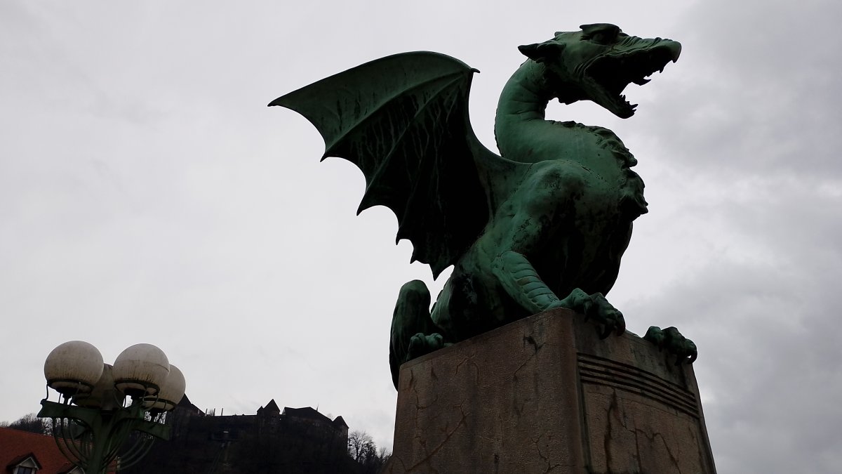 Ljubljana.. A city of Dragons..