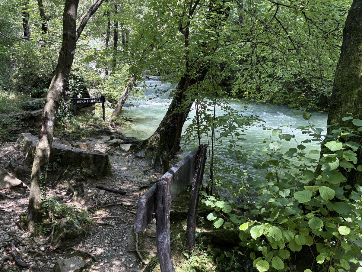 A secret river in the Vipava Valley..