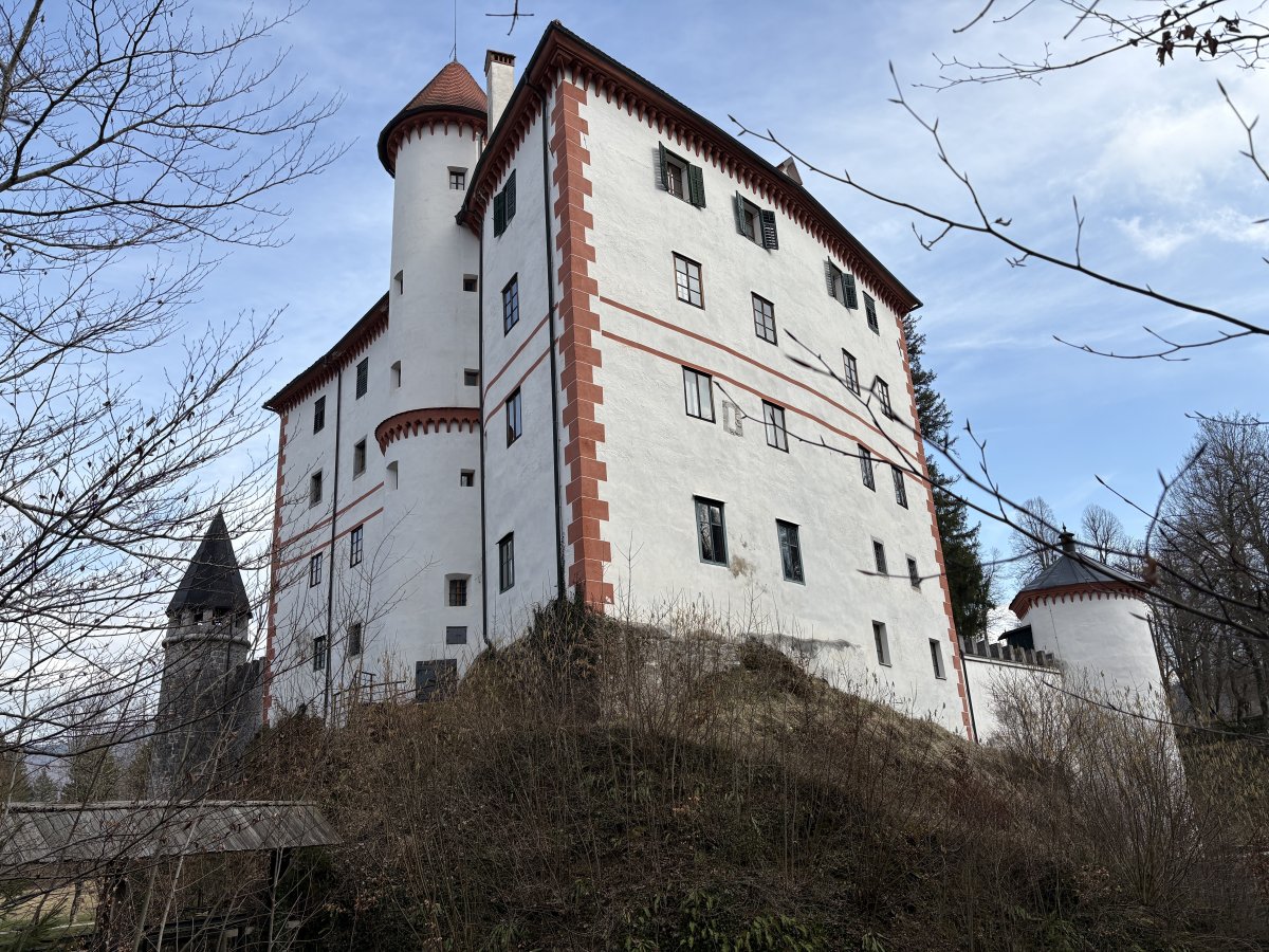 New Cafe at SNEZNIK Castle